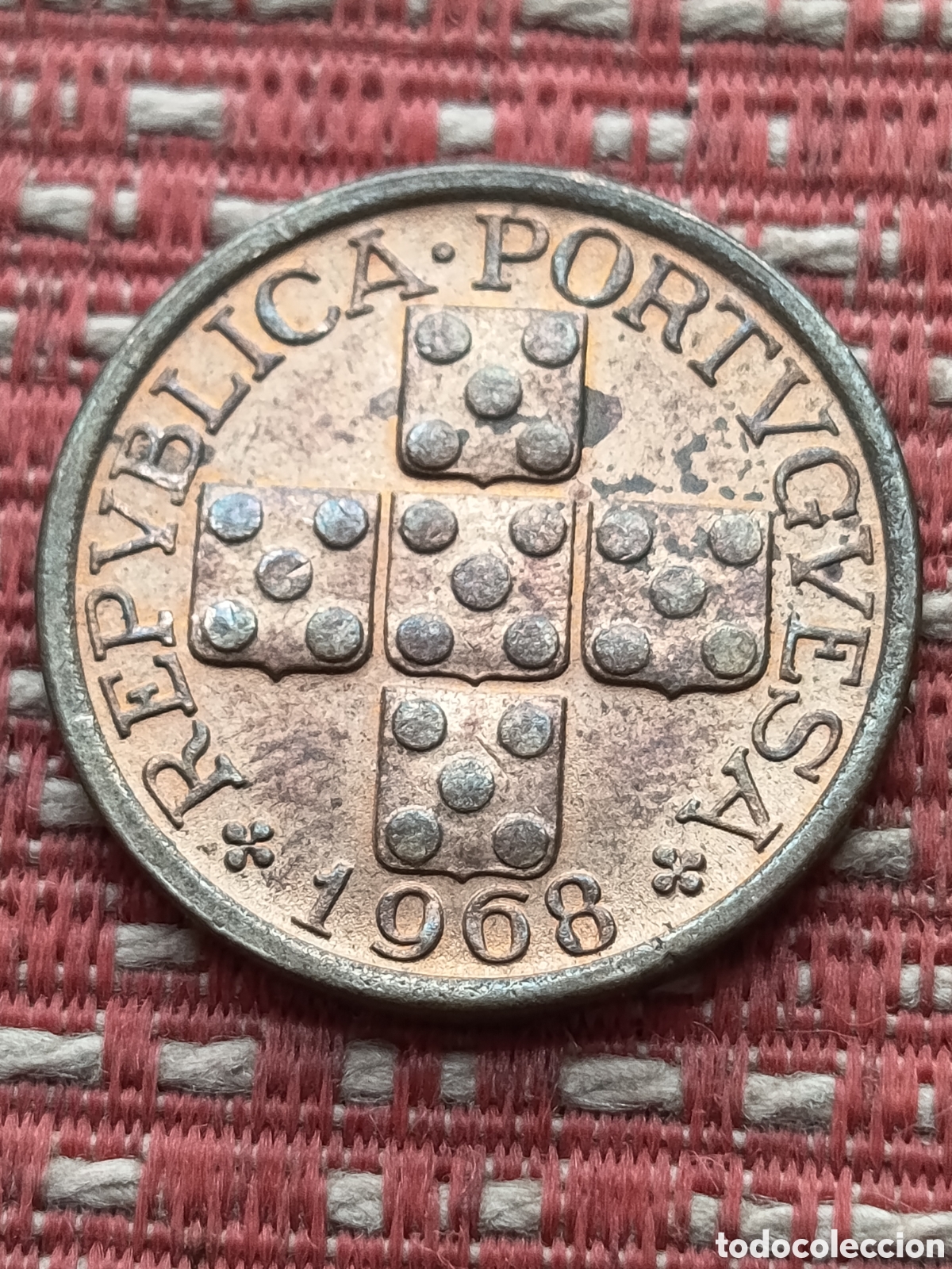 Monedas antiguas de Europa: Portugal 10 Centavos 1968