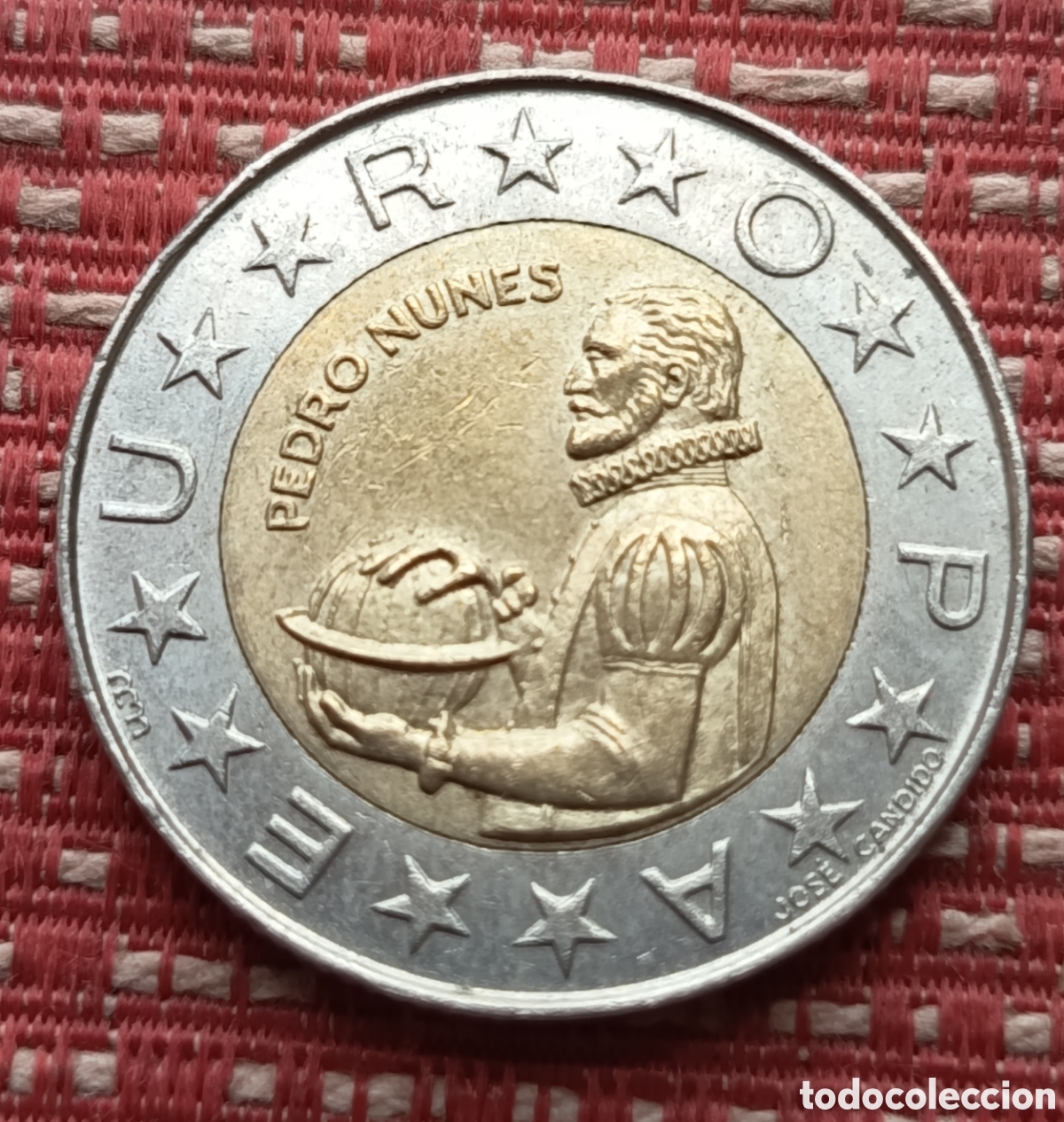 Monedas antiguas de Europa: Portugal 100 Escudos Pedro Nunes 2000