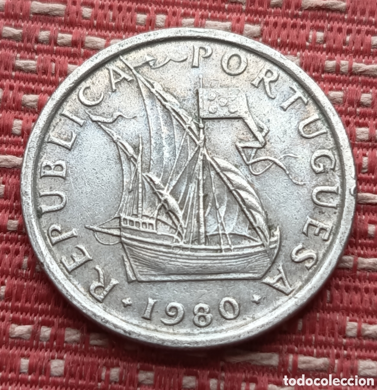 Monedas antiguas de Europa: Portugal 5 Escudos 1980