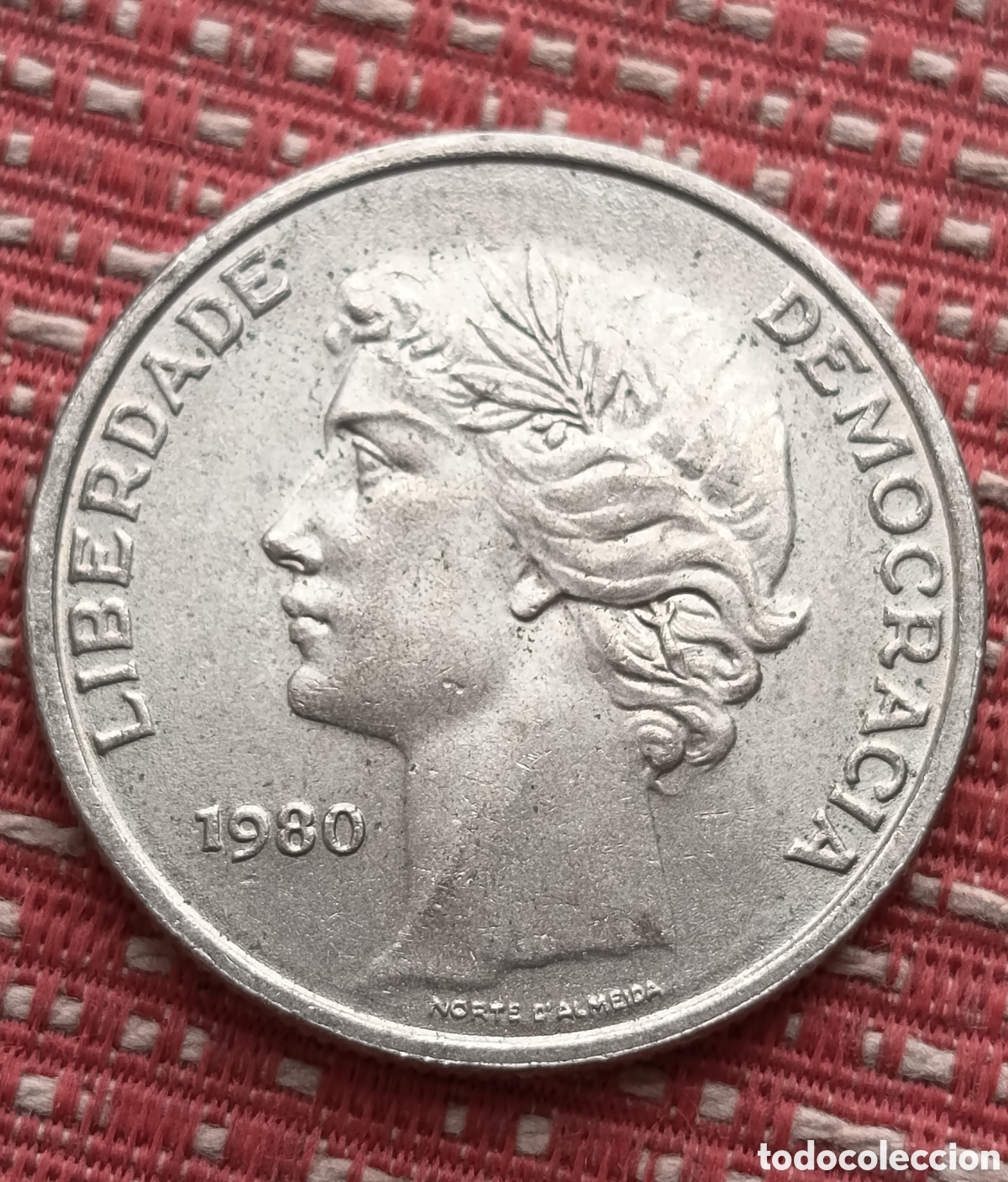 Monedas antiguas de Europa: Portugal 25 Escudos 1980