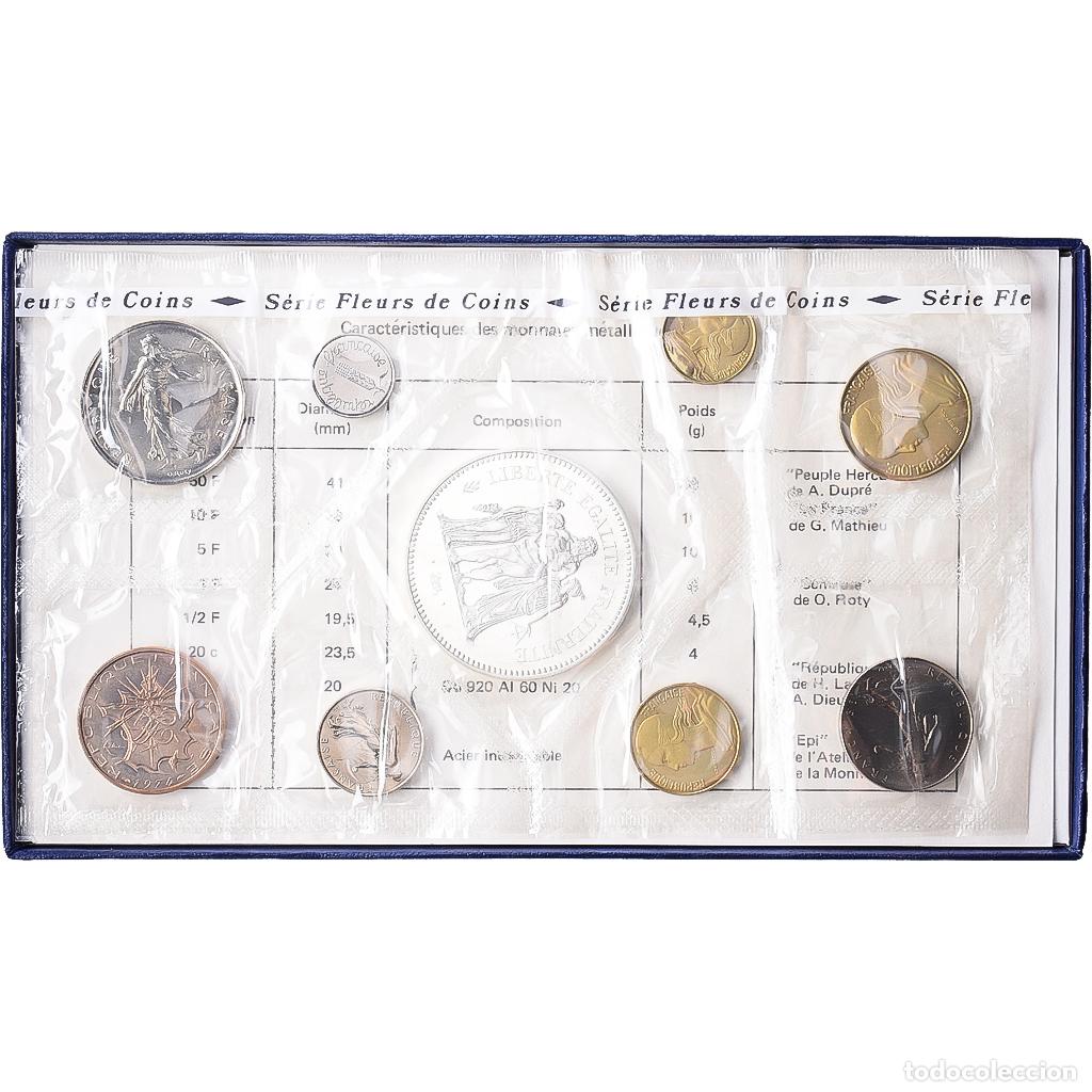 Monedas antiguas de Europa: [#1546870] Francia, Coffret 1 c. &agrave; 50 frs., 1974, MDP, Sin informaci&oacute;n, FDC
