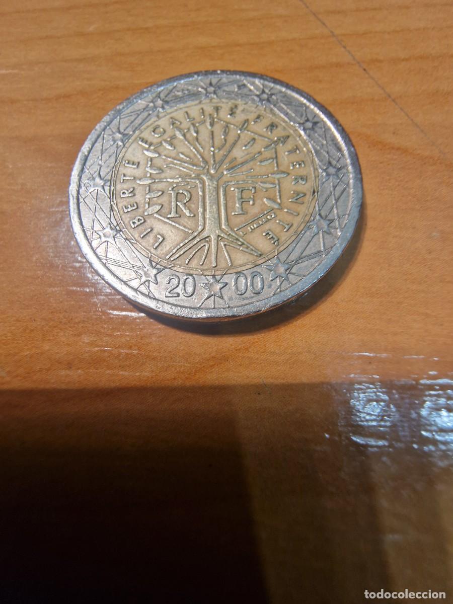 Monedas antiguas de Europa: Lote 2837. Moneda de 2 euros &rdquo;El &aacute;rbol de la vida&rdquo;, de Francia, a&ntilde;o 2000