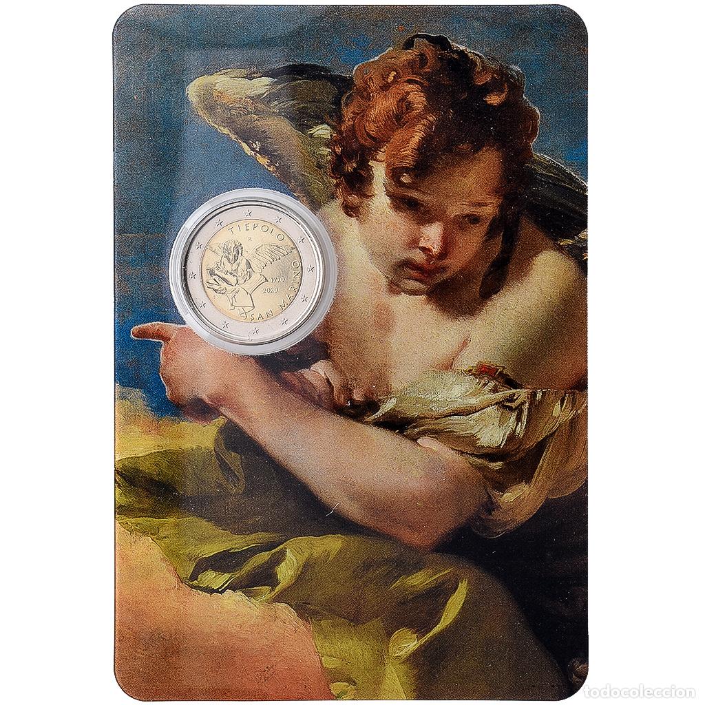 Monedas antiguas de Europa: [#1546649] San Marino, 2 Euro, Giambattista Tiepolo, 2020, Rome, Bimet&aacute;lico, FDC, KM:590