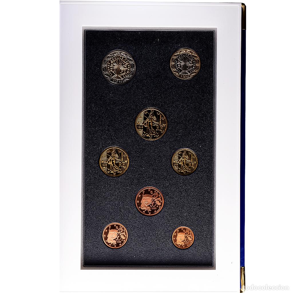 Monedas antiguas de Europa: [#1546660] Francia, Coffret 1c. &agrave; 2&euro;, Prueba, 1999, MDP, Sin informaci&oacute;n, FDC