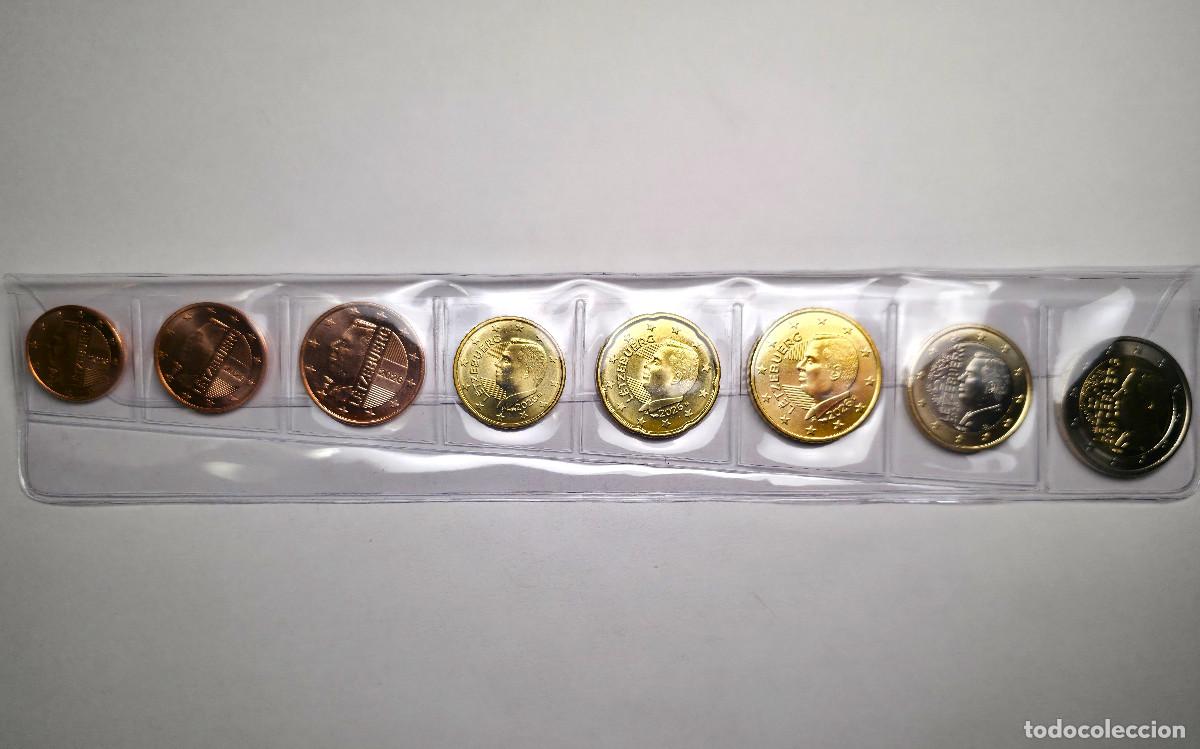 Monedas antiguas de Europa: MONEDA TIRA 8 VALORES EURO LUXEMBURGO 2026 SC NUEVOS TIPOS