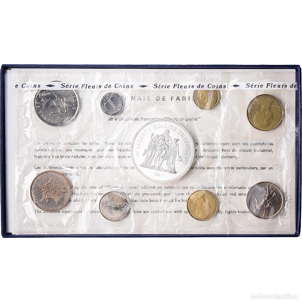 Monedas antiguas de Europa: [#1546861] Francia, Coffret 1 c. &agrave; 50 frs., 1974, MDP, Sin informaci&oacute;n, FDC