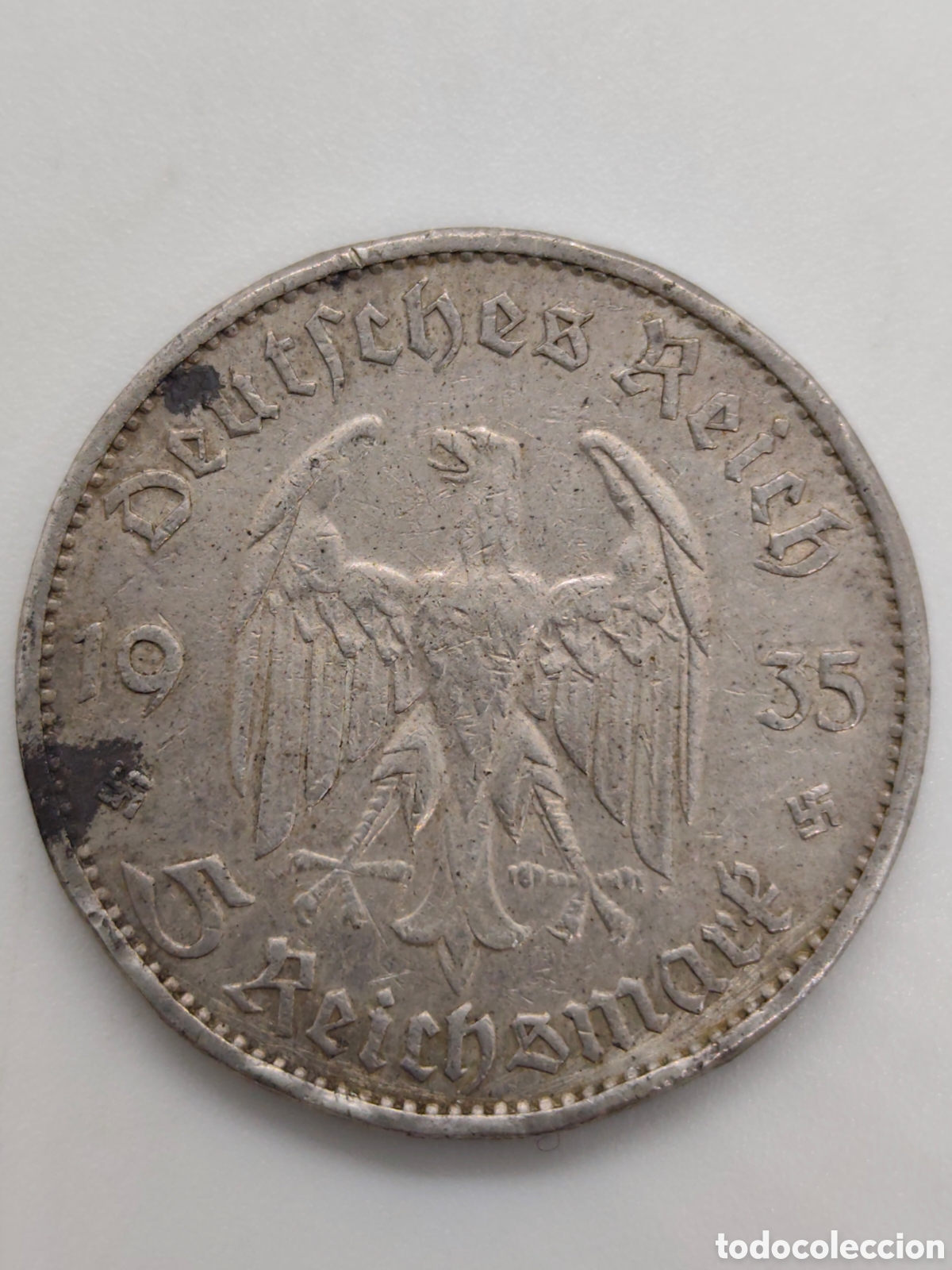 Monedas antiguas de Europa: Moneda de plata antigua 1935