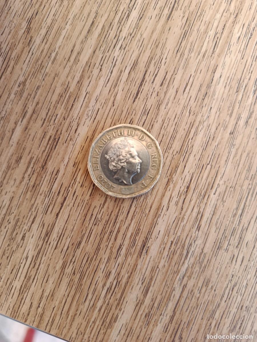 Monedas antiguas de Europa: Moeda One Pound 2020 - Foto 2