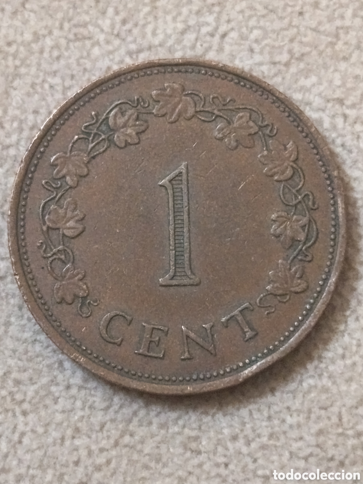 Monedas antiguas de Europa: Malta 1 Centavo 1977 - Foto 2