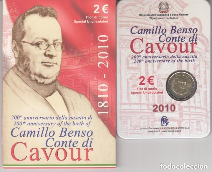 Monnaies anciennes de Europe: CREXP051 CARTERA EUROS ITALIA 2 EUROS 2010