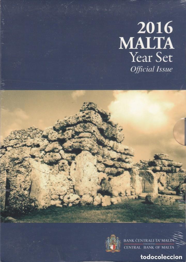 Monnaies anciennes de Europe: CRC0083 CARTERA EUROS MALTA 2016