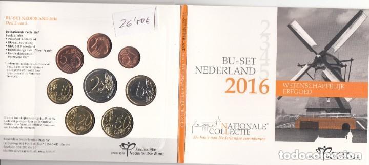 Alte M&uuml;nzen aus Europa: CRC0091 CARTERA EUROS PAISES BAJOS HOLANDA 2016