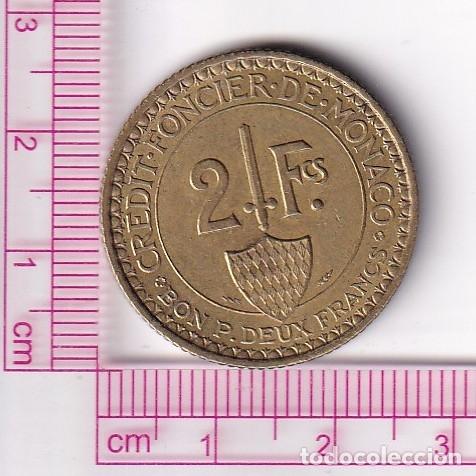 Moedas antigas da Europa: E5921 MONEDA MONACO 2 FRANCOS 1926 MBC