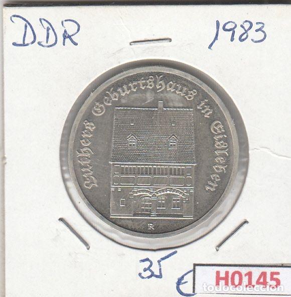 Alte M&uuml;nzen aus Europa: H0145 MONEDA ALEMANIA DDR 5 MARCOS 1983 SIN CIRCULAR