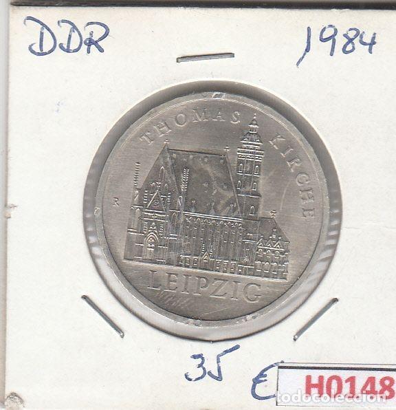 Alte M&uuml;nzen aus Europa: H0148 MONEDA ALEMANIA DDR 5 MARCOS 1984 SIN CIRCULAR