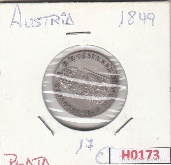 Alte M&uuml;nzen aus Europa: H0173 MONEDA AUSTRIA 6 KREUZER 1849 PLATA