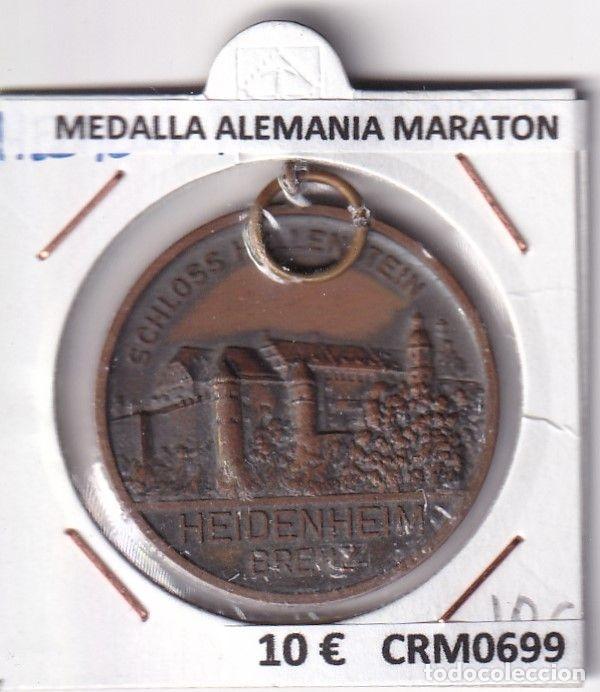 Alte M&uuml;nzen aus Europa: CRM0699 MEDALLA ALEMANIA MARATON