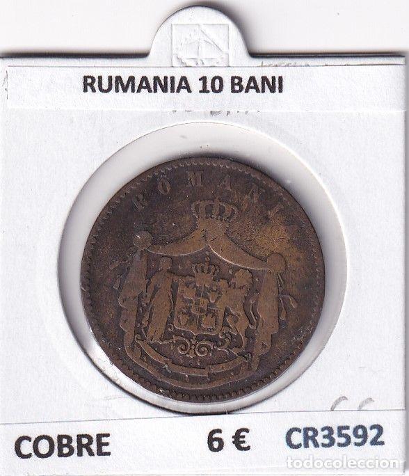 Monnaies anciennes de Europe: CR3592 MONEDA RUMANIA 10 BANI COBRE