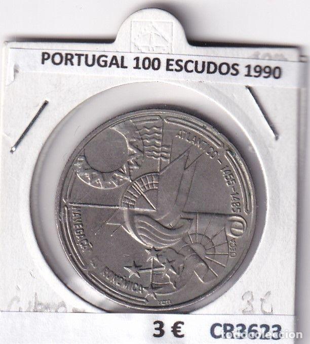 Moedas antigas da Europa: CR3623 MONEDA PORTUGAL 100 ESCUDOS 1990 CUPRONIQUEL
