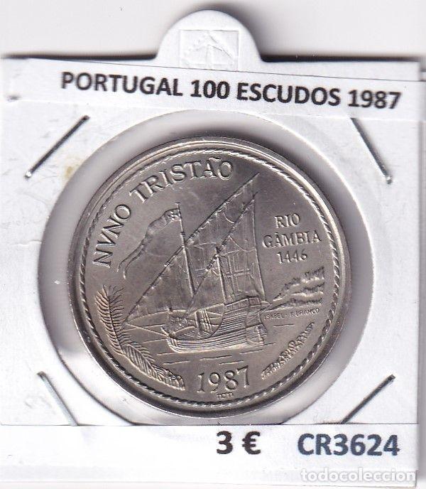 Moedas antigas da Europa: CR3624 MONEDA PORTUGAL 100 ESCUDOS 1987 CUPRONIQUEL