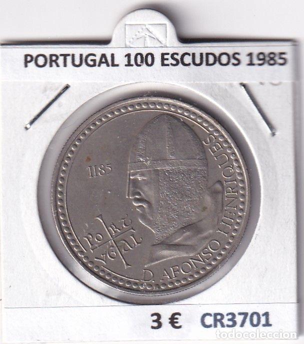 Alte M&uuml;nzen aus Europa: CR3701 MONEDA PORTUGAL 100 ESCUDOS 1985