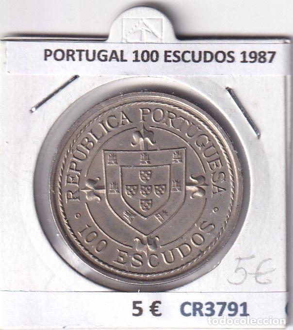 Monedas antiguas de Europa: CR3791 MONEDA PORTUGAL 100 ESCUDOS 1987