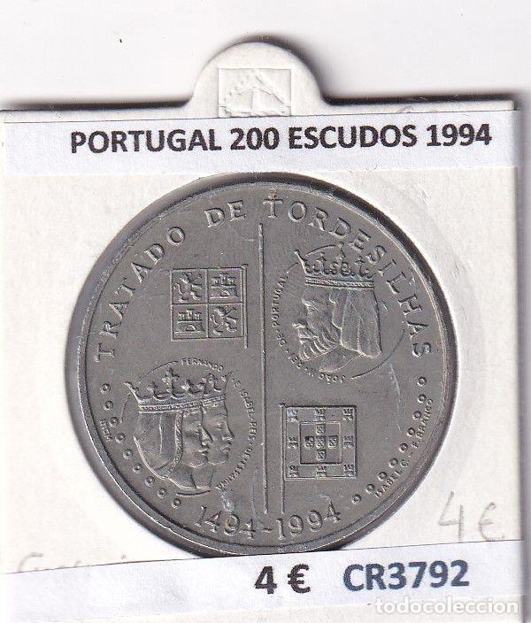 Monedas antiguas de Europa: CR3792 MONEDA PORTUGAL 200 ESCUDOS 1994