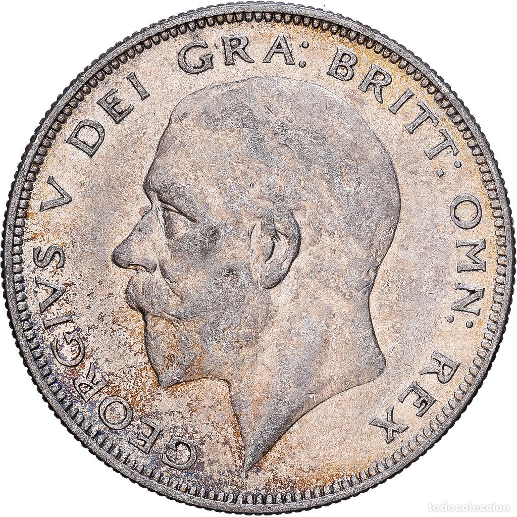 Old Coins of Europe: [#1513913] Gran Breta&ntilde;a, George V, Half crown, 1936, British Royal Mint, Plata, BC+
