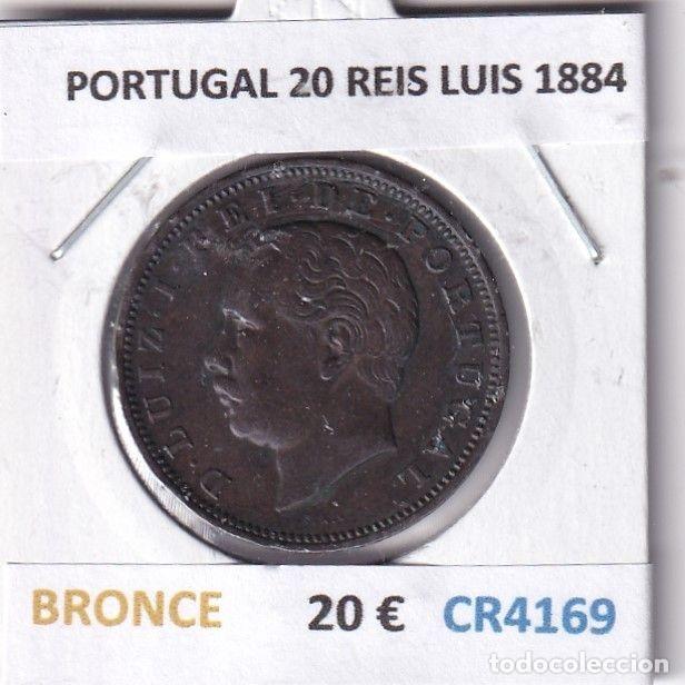 Monnaies anciennes de Europe: CR4169 MONEDA PORTUGAL 20 REIS LUIS 1884 BRONCE