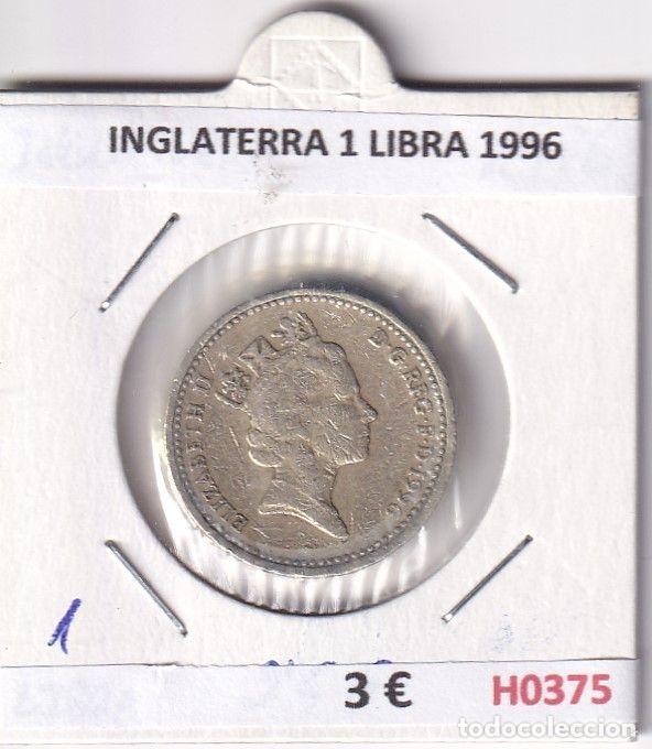 Monedas antiguas de Europa: H0375 MONEDA INGLATERRA 1 LIBRA 1996 - Foto 1