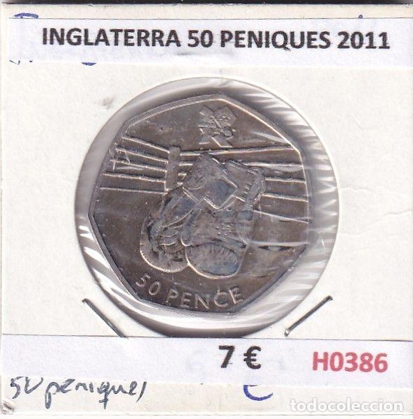 Monnaies anciennes de Europe: H0386 MONEDA INGLATERRA 50 PENIQUES 2011