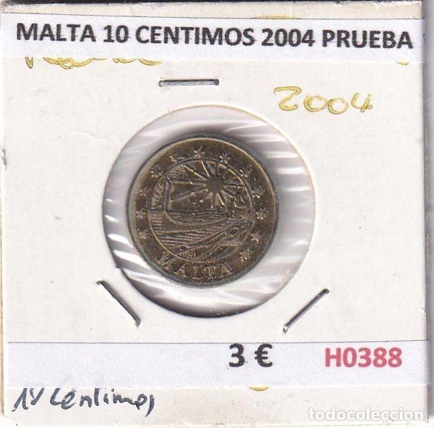 Monnaies anciennes de Europe: H0388 MONEDA MALTA 10 CENTIMOS 2004 PRUEBA