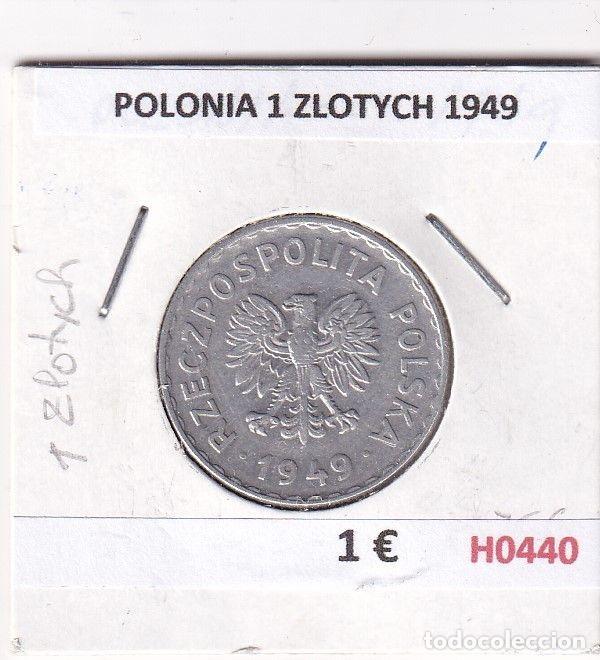 Monete antiche di Europa: H0440 MONEDA POLONIA 1 ZLOTYCH 1949