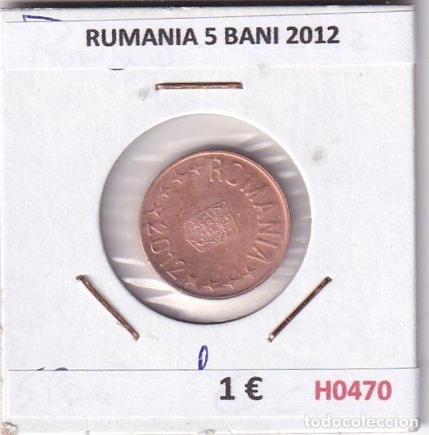 Old Coins of Europe: H0470 MONEDA RUMANIA 5 BANI 2012