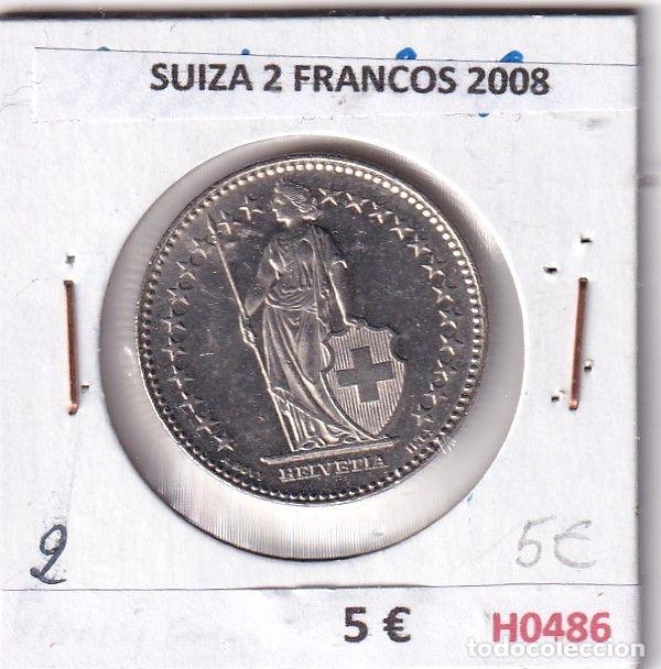 Old Coins of Europe: H0486 MONEDA SUIZA 2 FRANCOS 2008