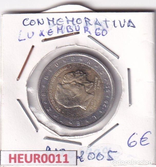 Old Coins of Europe: HEUR0011 MONEDA LUXEMBURGO 2 EUROS 2005