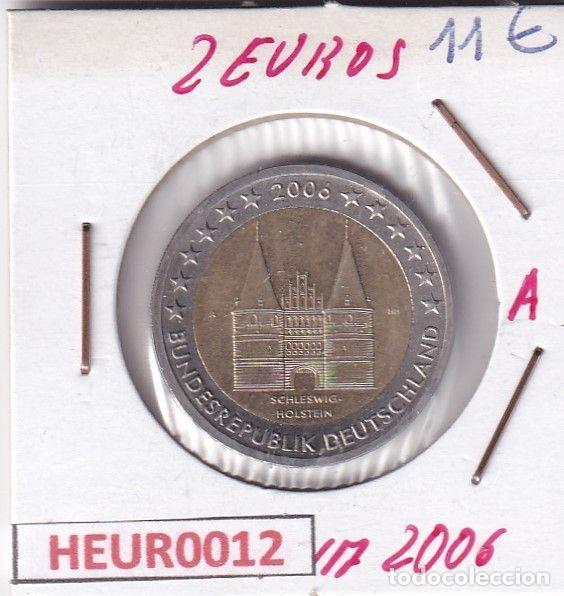 Old Coins of Europe: HEUR0012 MONEDA ALEMANIA 2 EUROS 2006 Letra A