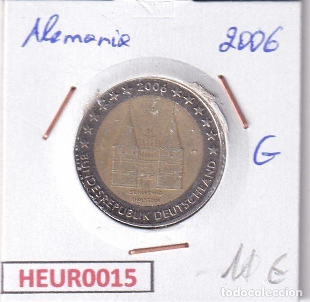 Monnaies anciennes de Europe: HEUR0015 MONEDA ALEMANIA 2 EUROS 2006 Letra G