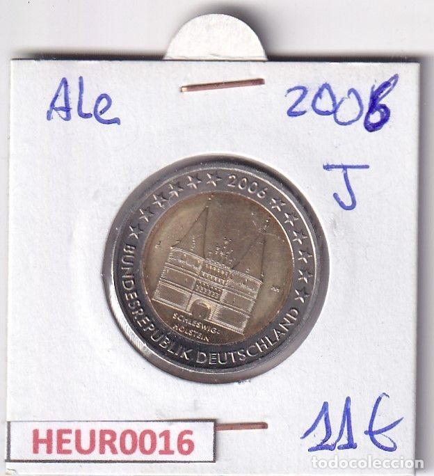 Monnaies anciennes de Europe: HEUR0016 MONEDA ALEMANIA 2 EUROS 2006 Letra J