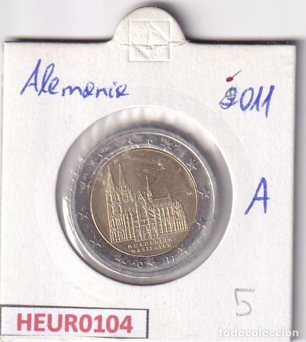 Monedas antiguas de Europa: HEUR0104 MONEDA ALEMANIA 2 EUROS 2011 Letra A