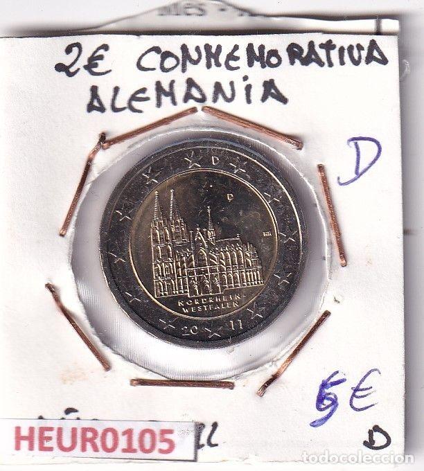 Monedas antiguas de Europa: HEUR0105 MONEDA ALEMANIA 2 EUROS 2011 Letra D