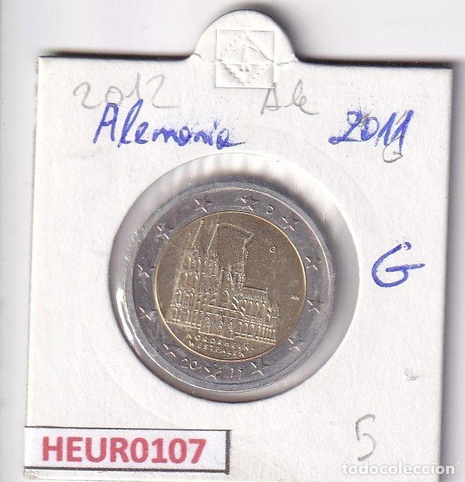 Monedas antiguas de Europa: HEUR0107 MONEDA ALEMANIA 2 EUROS 2011 Letra G