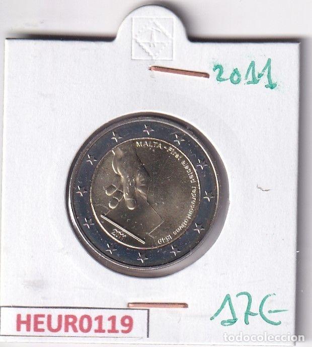 Monedas antiguas de Europa: HEUR0119 MONEDA MALTA 2 EUROS 2011
