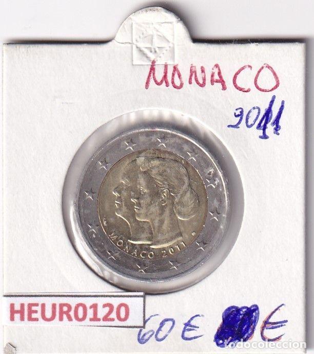 Monedas antiguas de Europa: HEUR0120 MONEDA MONACO 2 EUROS 2011
