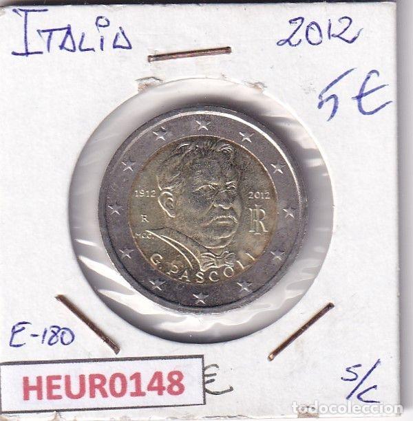 Monedas antiguas de Europa: HEUR0148 MONEDA ITALIA 2 EUROS 2012 (Giovanni Pascoli)