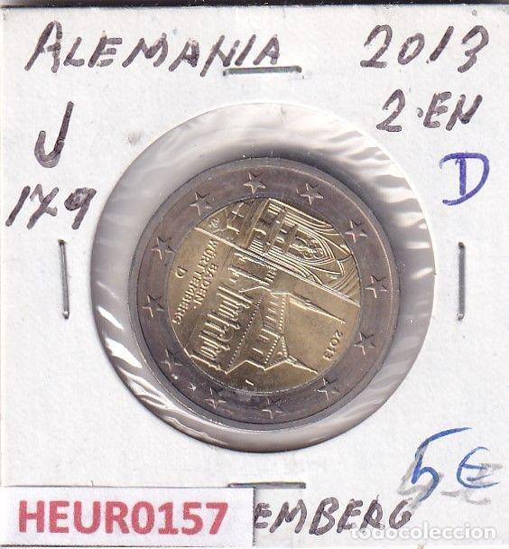 Moedas antigas da Europa: HEUR0157 MONEDA ALEMANIA 2 EUROS 2013 Letra D (Monasterio)