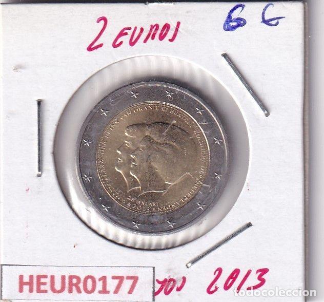 Alte M&uuml;nzen aus Europa: HEUR0177 MONEDA PAISES BAJOS 2 EUROS 2013 (Abdicaci&oacute;n de la Reina)