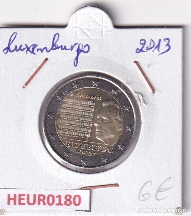 Alte M&uuml;nzen aus Europa: HEUR0180 MONEDA LUXEMBURGO 2 EUROS 2013