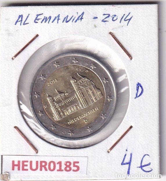 Alte M&uuml;nzen aus Europa: HEUR0185 MONEDA ALEMANIA 2 EUROS 2014 Letra D