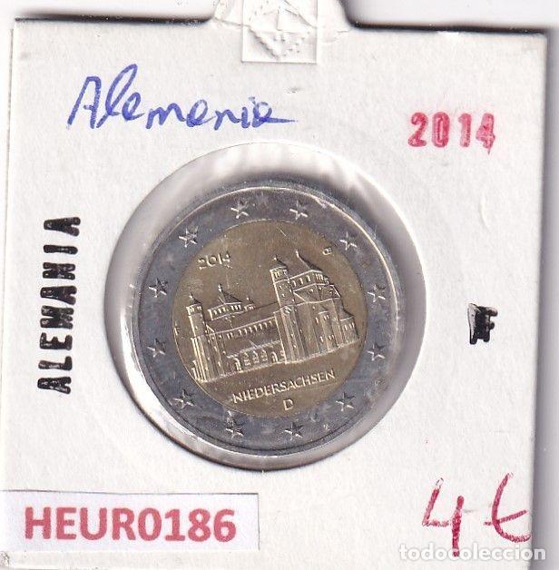 Alte M&uuml;nzen aus Europa: HEUR0186 MONEDA ALEMANIA 2 EUROS 2014 Letra F